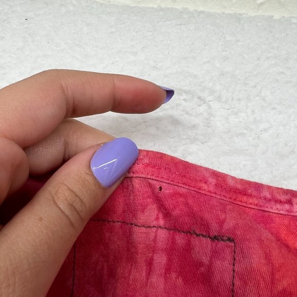 Nation LTD | Pink Tie Dyed 100% Cotton Tank Size One Size - Picture 10 of 10